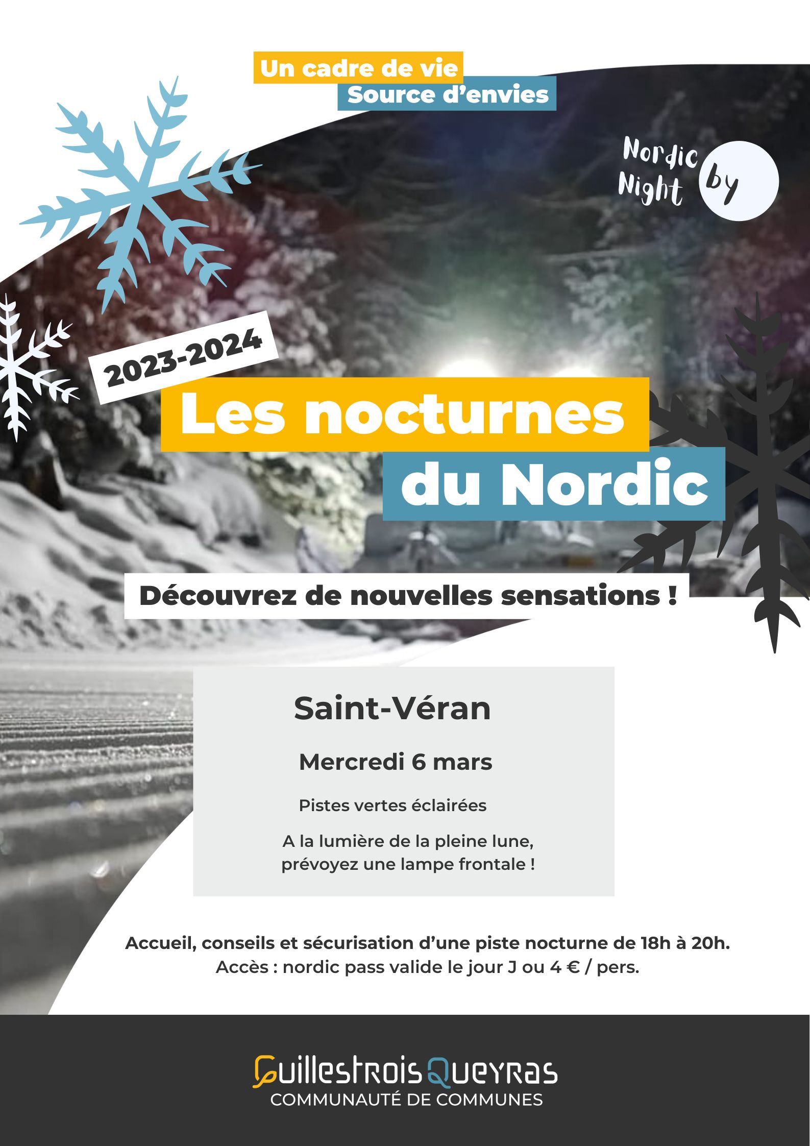 affiche les nocturnes du nordic